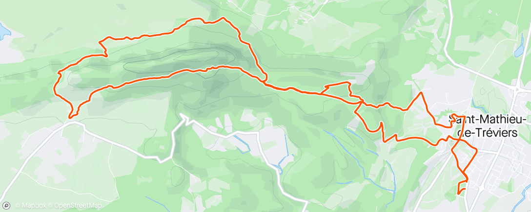 Map of the activity, Tour Du Pic Saint Loup