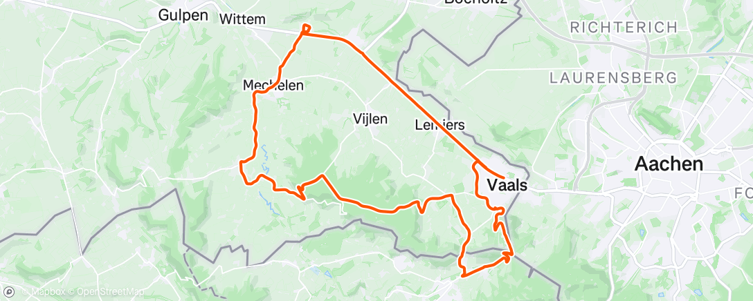 Map of the activity, Mezelf tussen de 16.000 andere fietsers begeven