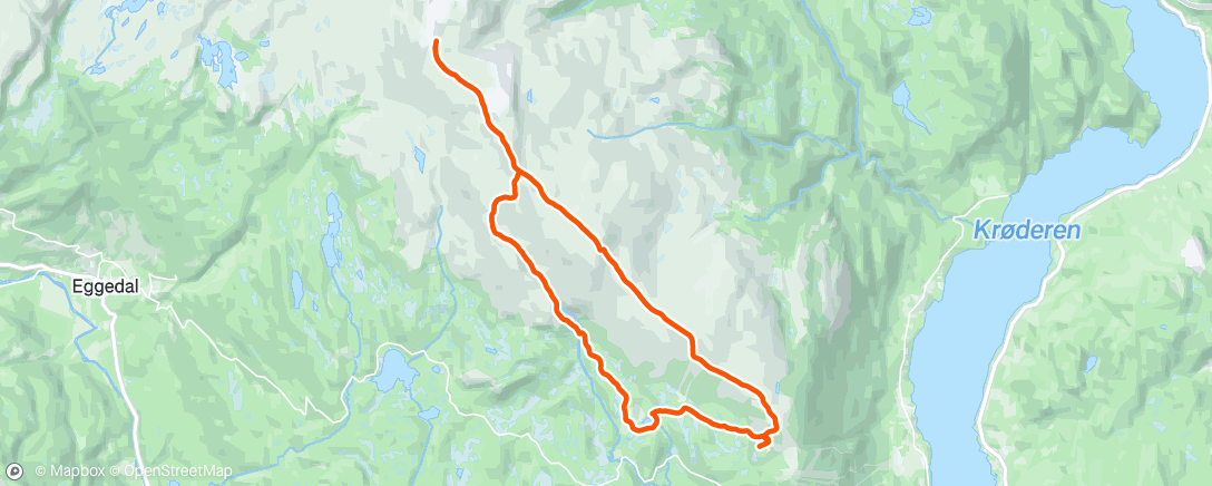 Map of the activity, Thanks for now Norefjell
