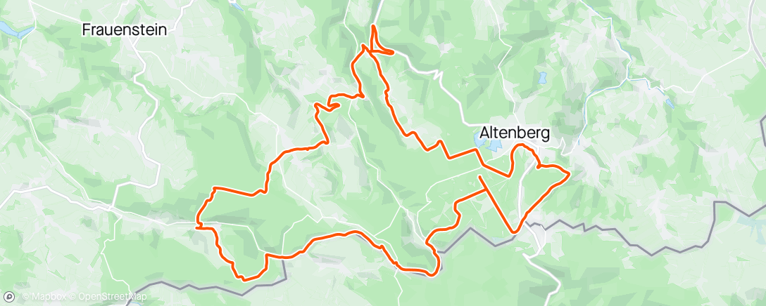 Map of the activity, Abenteuerausfahrt mit Susi ⛈️