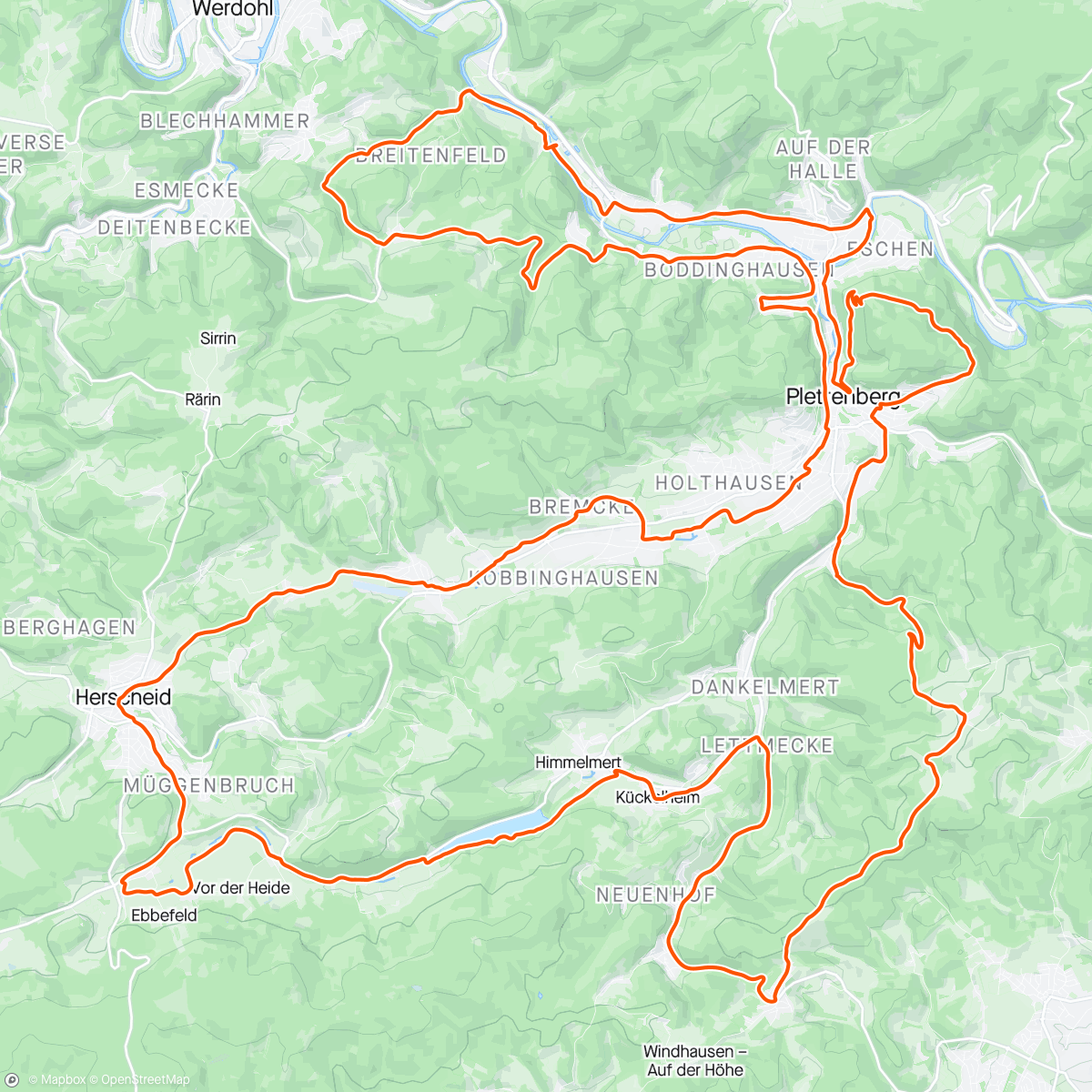 Mapa da atividade, GR - Revers <teile vom P-Weg>