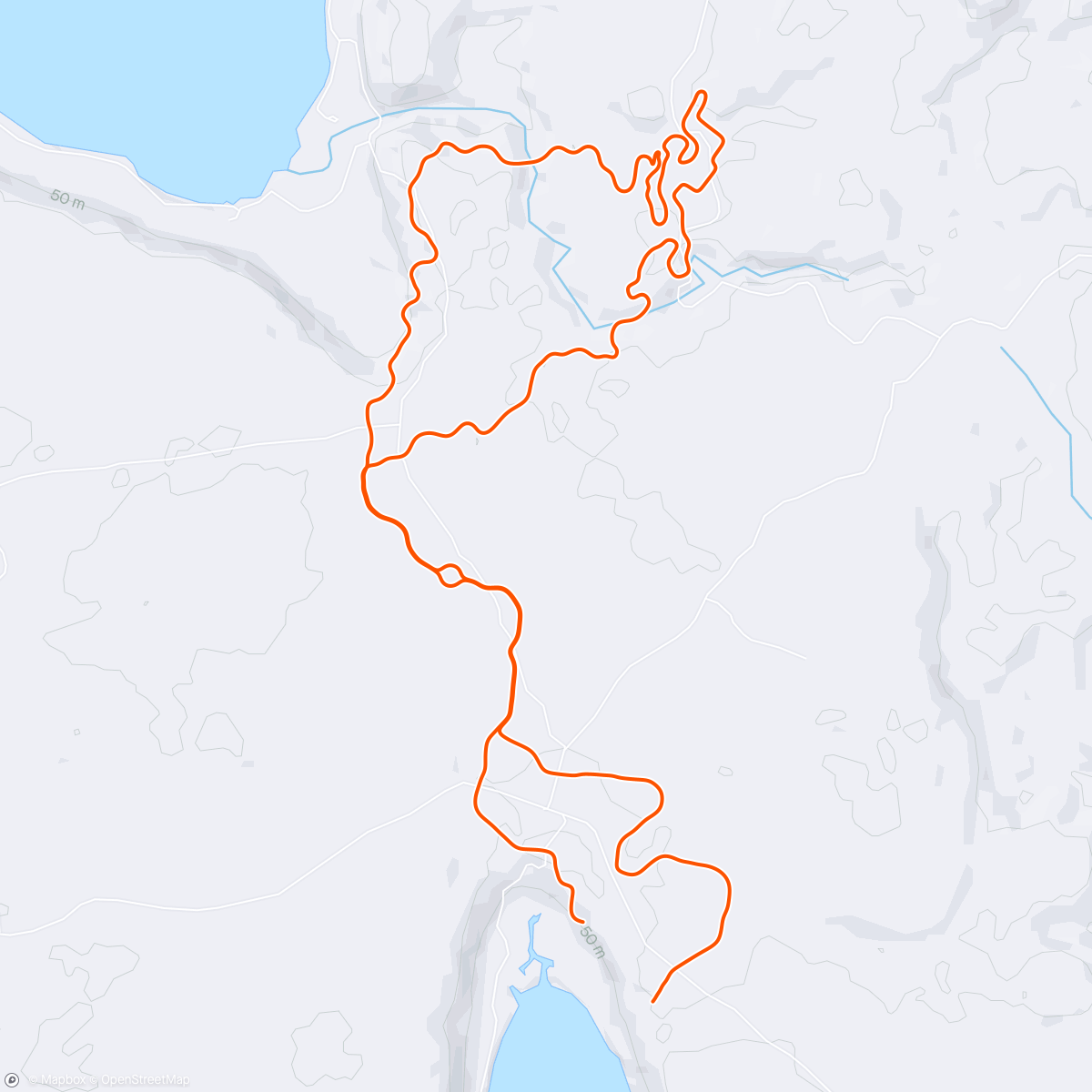 Карта физической активности (Zwift - Pacer Group Ride: Castle to Castle in Makuri Islands with Maria)