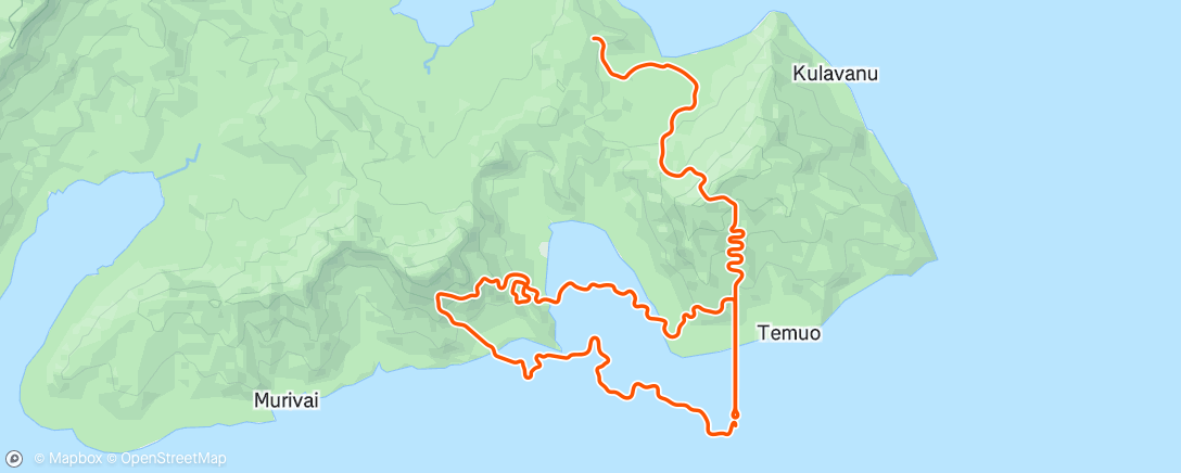 Map of the activity, Zwift - Race: Grimpeur Giant (D) on Radio Rendezvous in Watopia