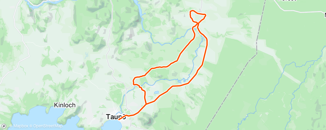 Map of the activity, Morning Ride