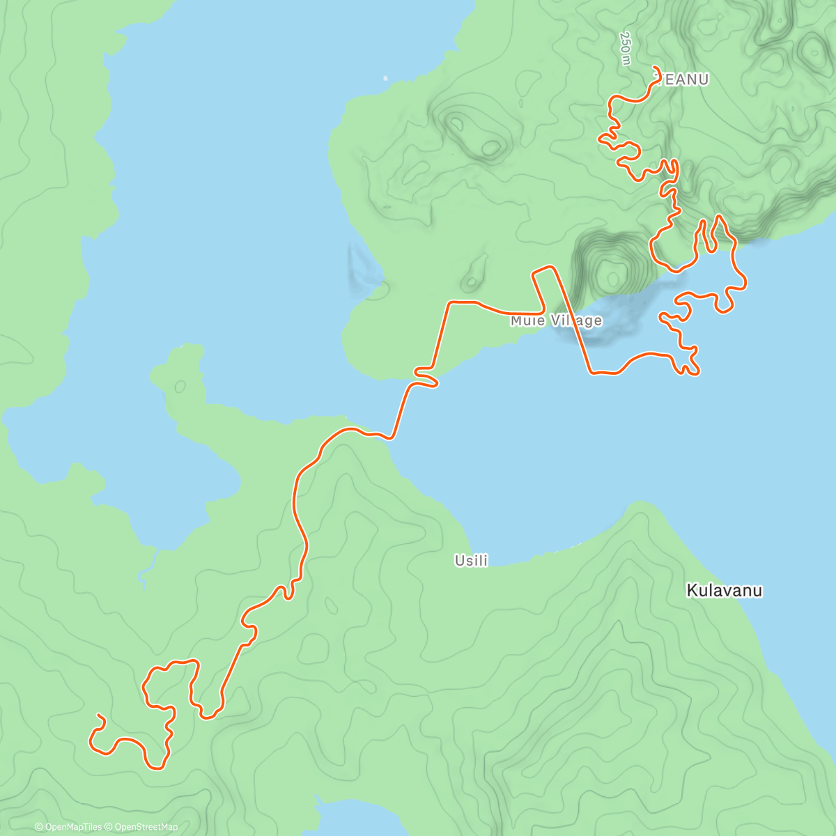 Map of the activity, Zwift - Group Ride: CSNL training 3 on Dust In The Wind in Watopia