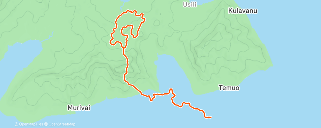 Mapa de la actividad (Zwift - Climb Control in Watopia)