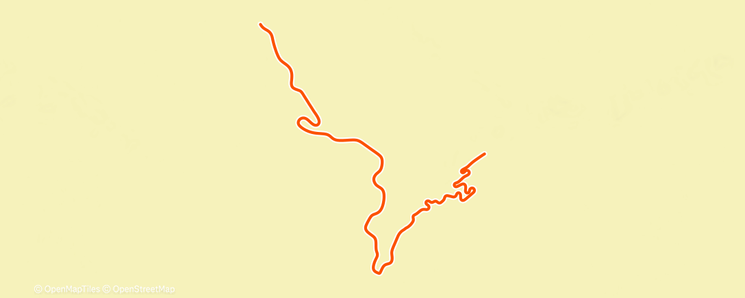 Map of the activity, MyWhoosh - Lactate Threshold #1