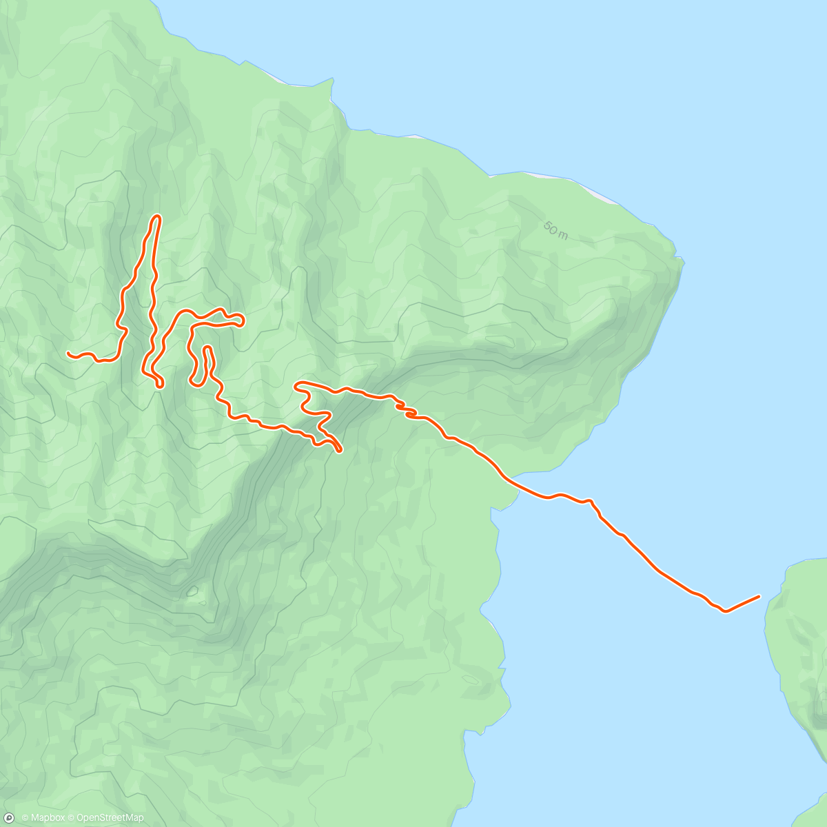 Map of the activity, Zwift - 2' intervals on Col de la Madone in Watopia