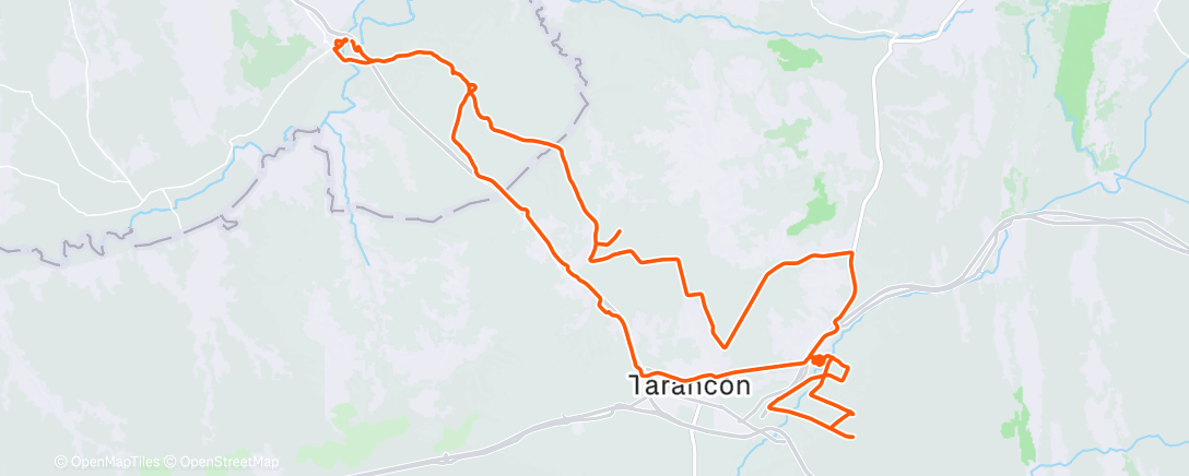 Карта физической активности (Bicicleta por la mañana)