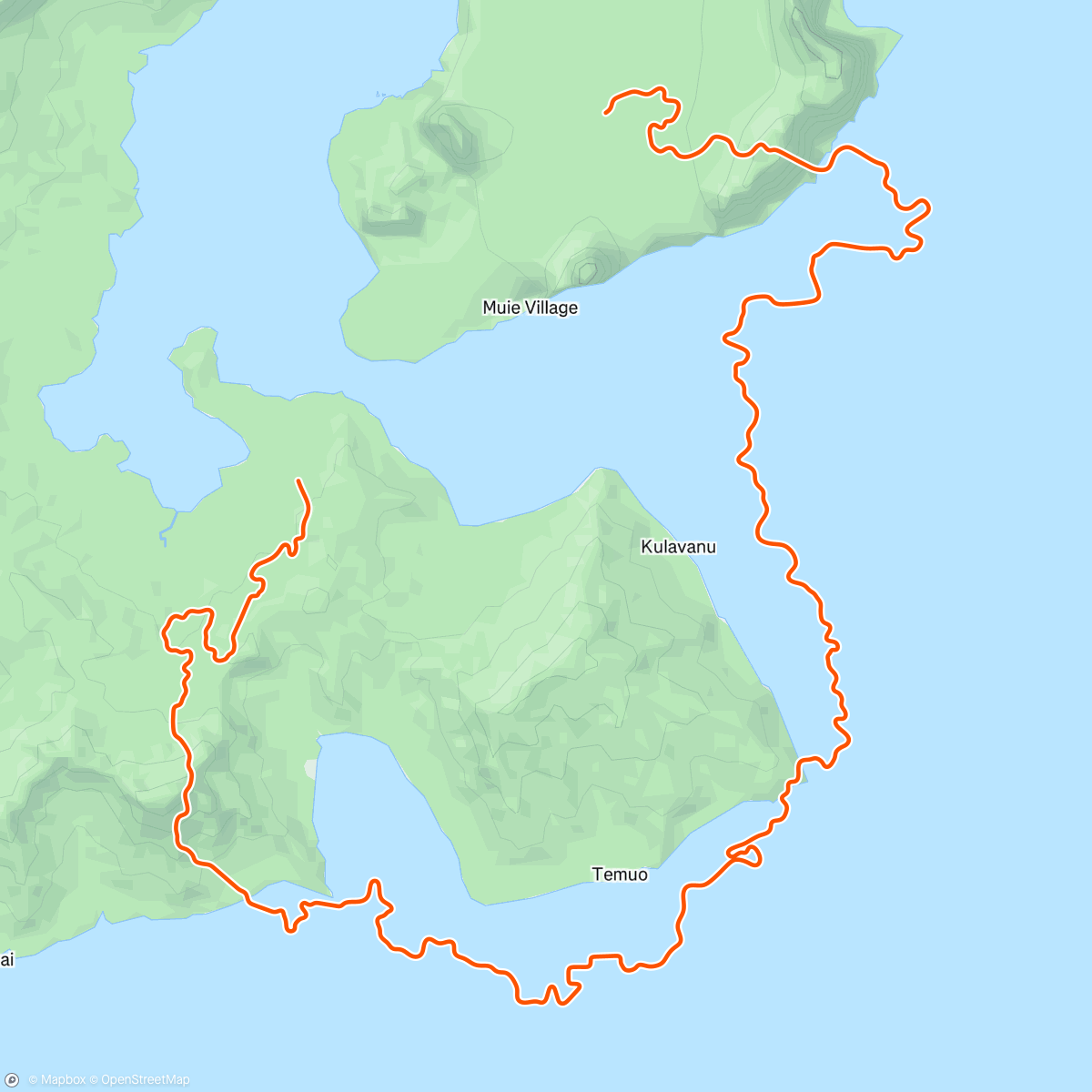 活动地图，Zwift - X-Mas Metabolic Endurance Cruise! in Watopia