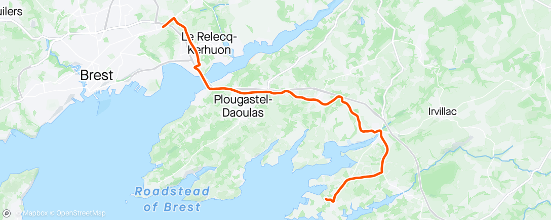 Map of the activity, Vélo boulot ! 🙏