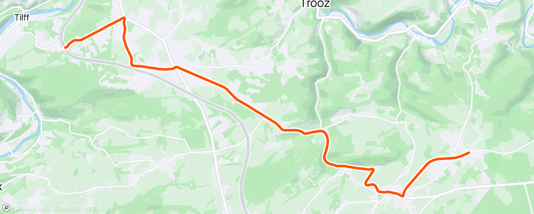 Map of the activity, Liège-Bastogne-Liège Cyclo (2)