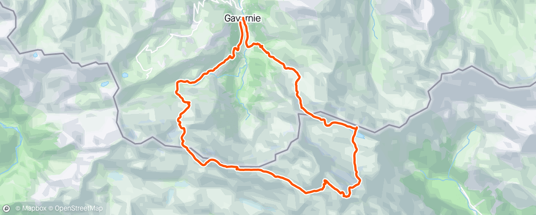 Map of the activity, Tour Panoramique de gavarnie
