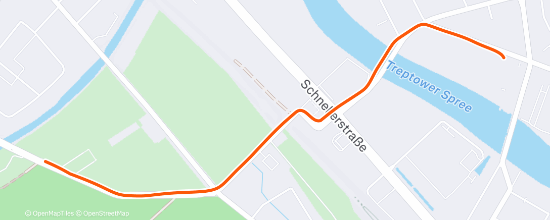 Карта физической активности (Gravel-Fahrt in der Nacht)