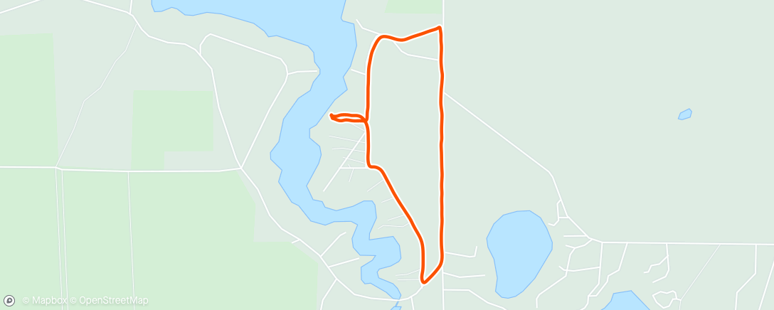 Map of the activity, Dogs Walk