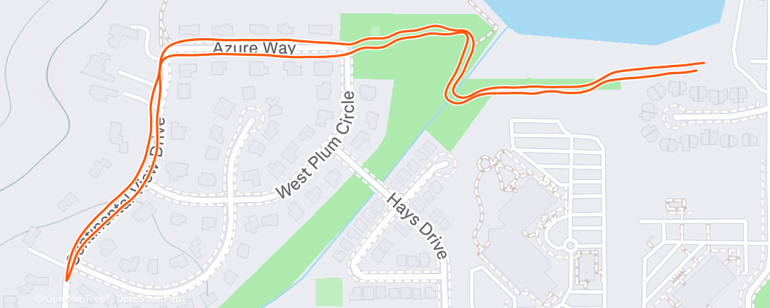 Карта физической активности (“Run” with Rangeley.  Post COVID take 2 of re-starting my search for a little fitness)