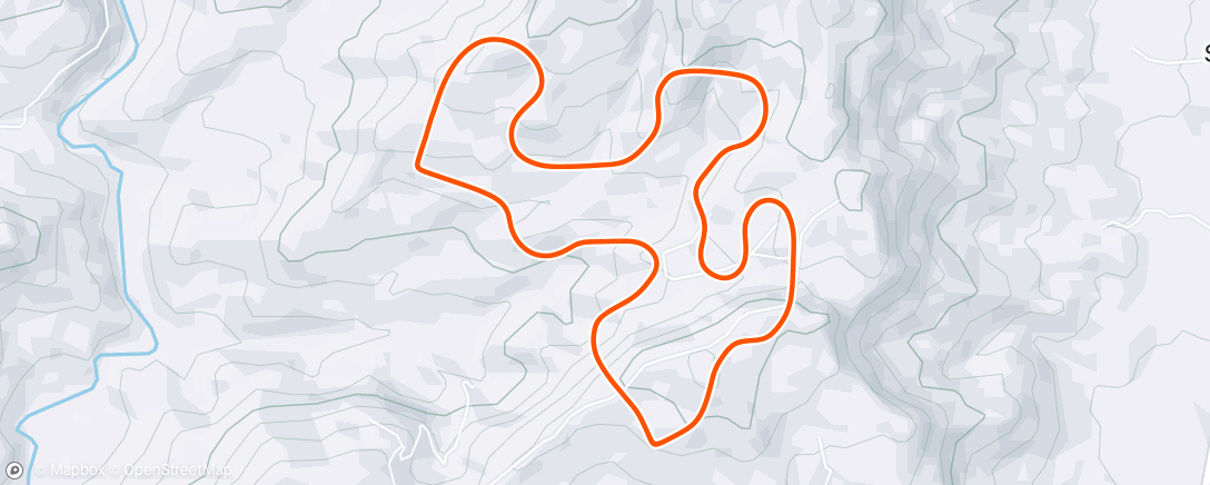 Map of the activity, MyWhoosh - Base Miles #1