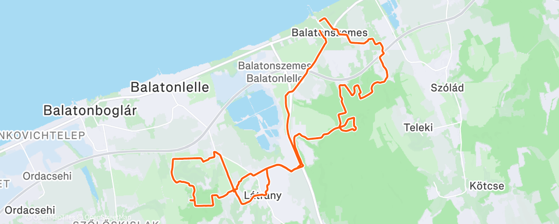 Карта физической активности (Agyagdagasztás)