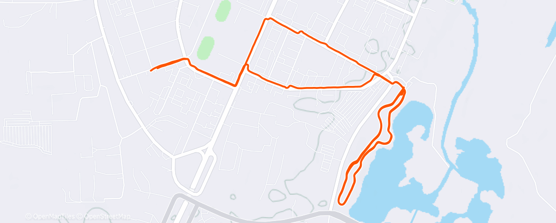 Map of the activity, Трейлраннинг (день)