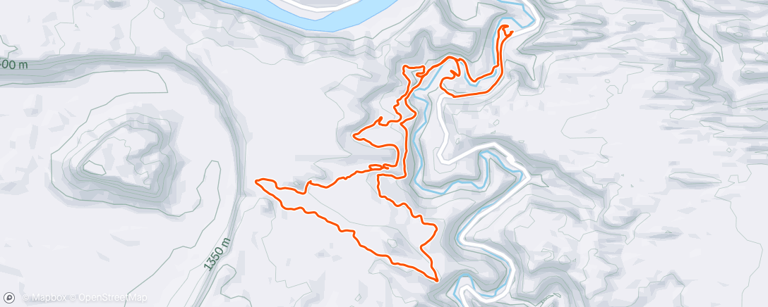 Mapa de la actividad (Afternoon Mountain Bike Ride)