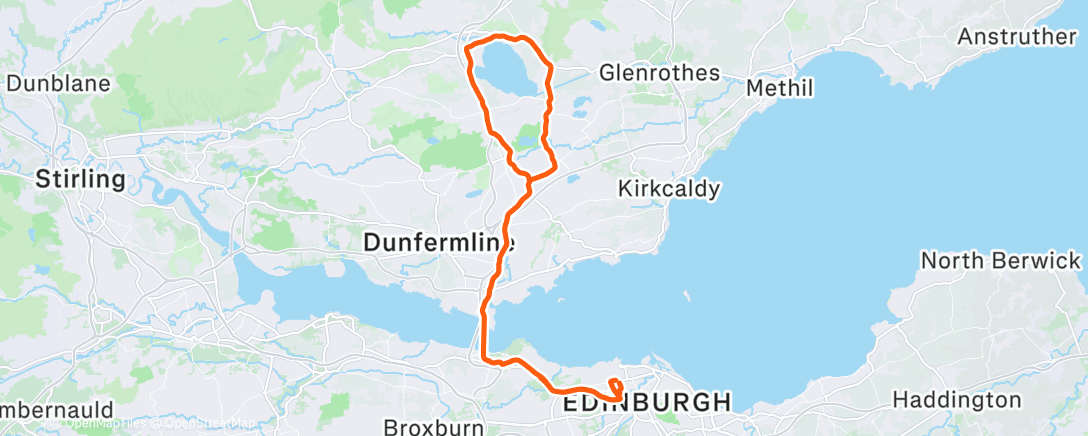 Карта физической активности (Morning Ride)