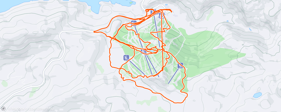 Mapa da atividade, China Peak CES rd 5