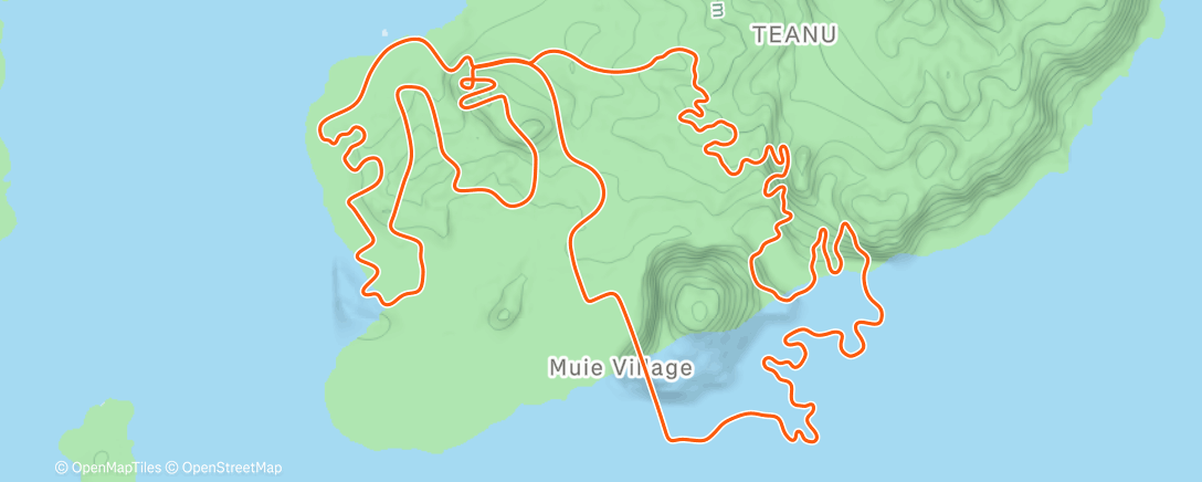Map of the activity, Zwift - Downtown Titans in Watopia