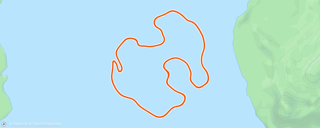 Map of the activity, Zwift - Volcano Circuit CCW in Watopia