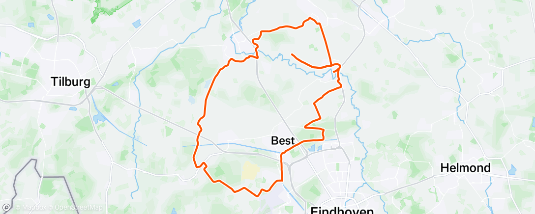 Map of the activity, Heilige eik