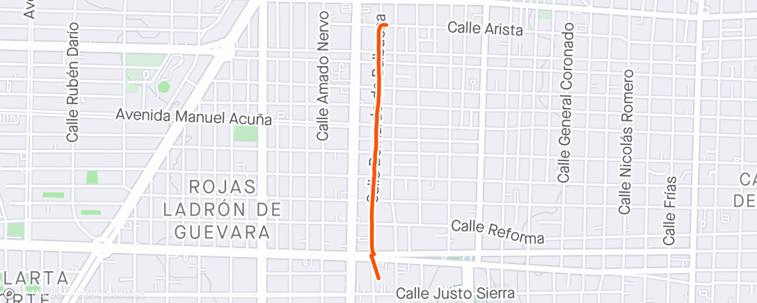 Map of the activity, Sala entera para nosotros 3 casi casi jajaja