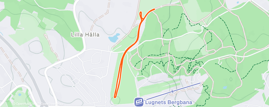 Карта физической активности (Nedvarvning)