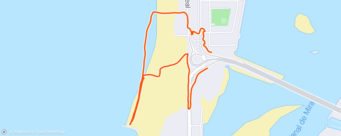 Map of the activity, Boss Walking ☀️