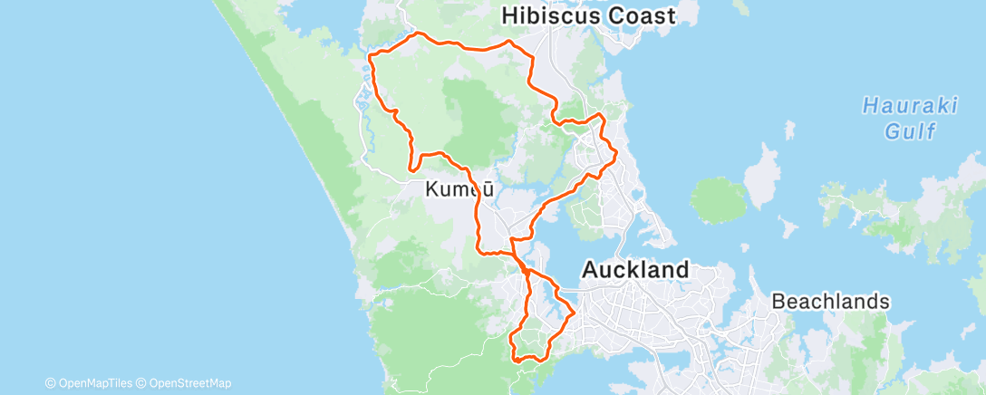 Карта физической активности (Endurance ride with half the crew)