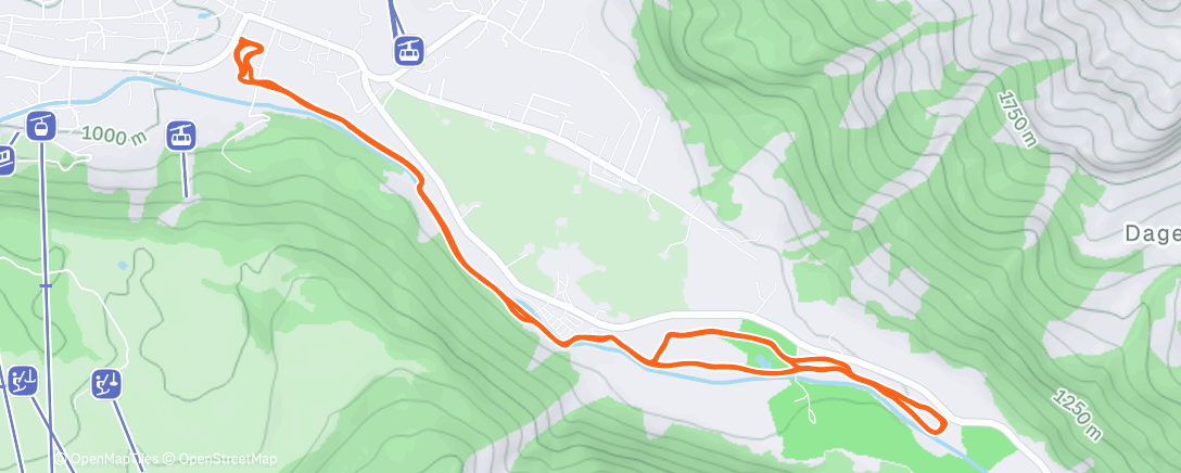 Карта физической активности (Langlauf)