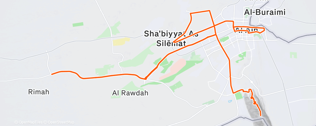 Map of the activity, Wielersport