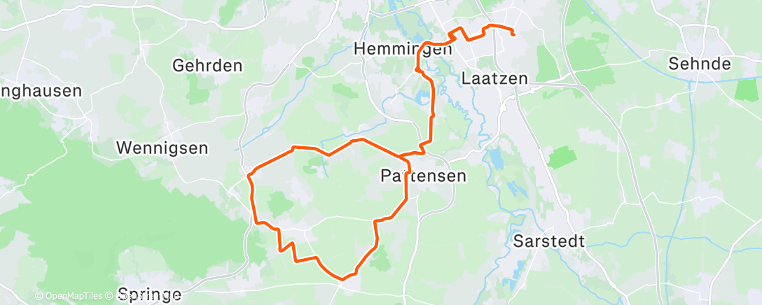 Map of the activity, New Bike Day 😍