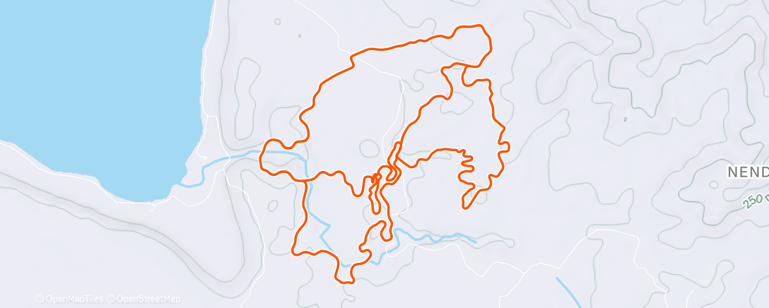 Map of the activity, Zwift - Chain Chomper in Makuri Islands