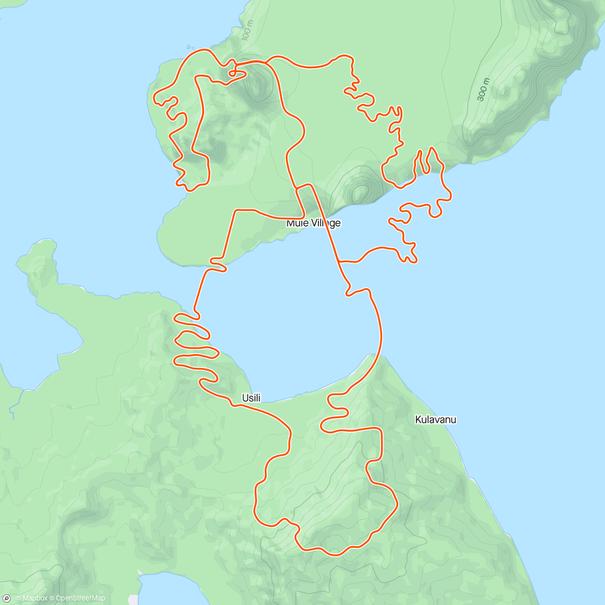 Map of the activity, Zwift - 2x10 40-20 2xSST in Watopia