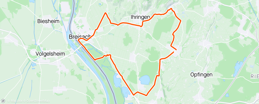 Map of the activity, Gravelrunde