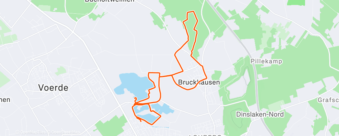 Map of the activity, Z1-Z2