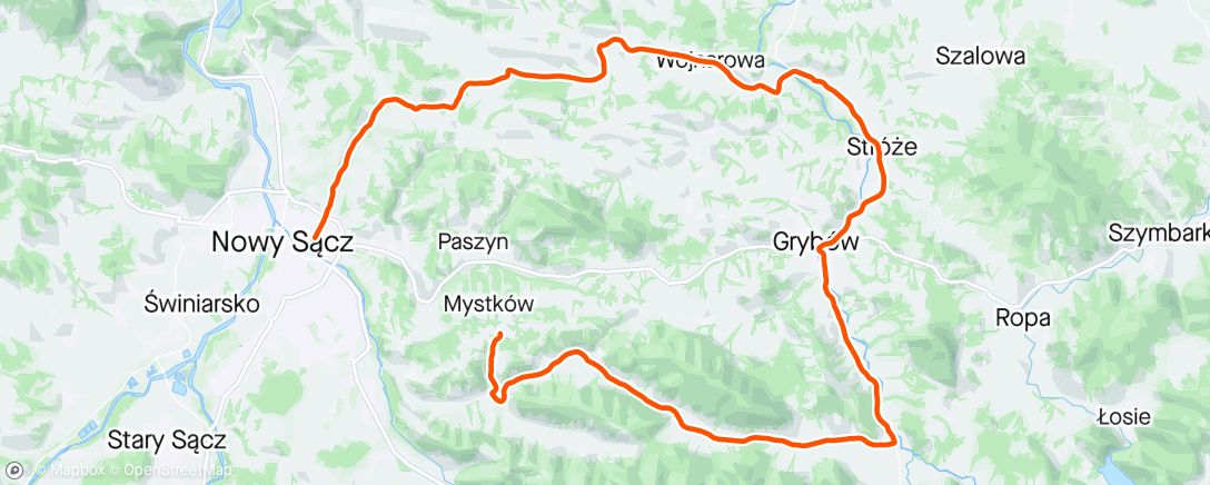 Map of the activity, IC NS górskie 🥉