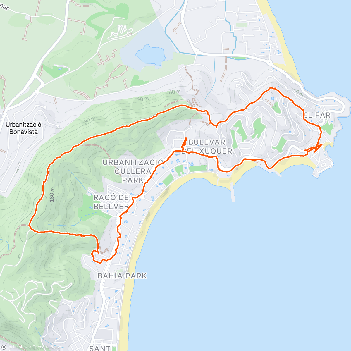 Mappa dell'attività Morning Walk