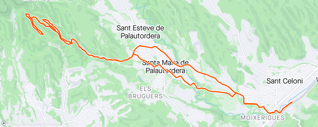 Map of the activity, Volteta rateta amb en Marçalix