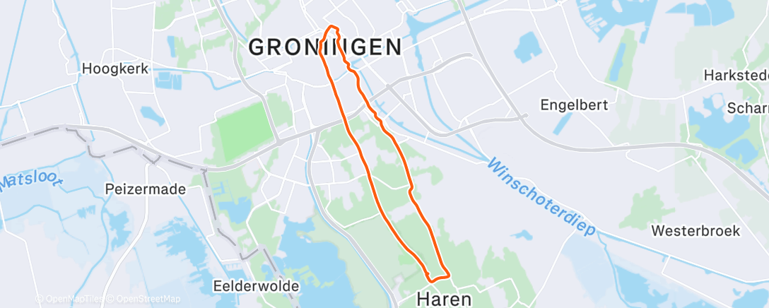 Map of the activity, Woon - werk 7