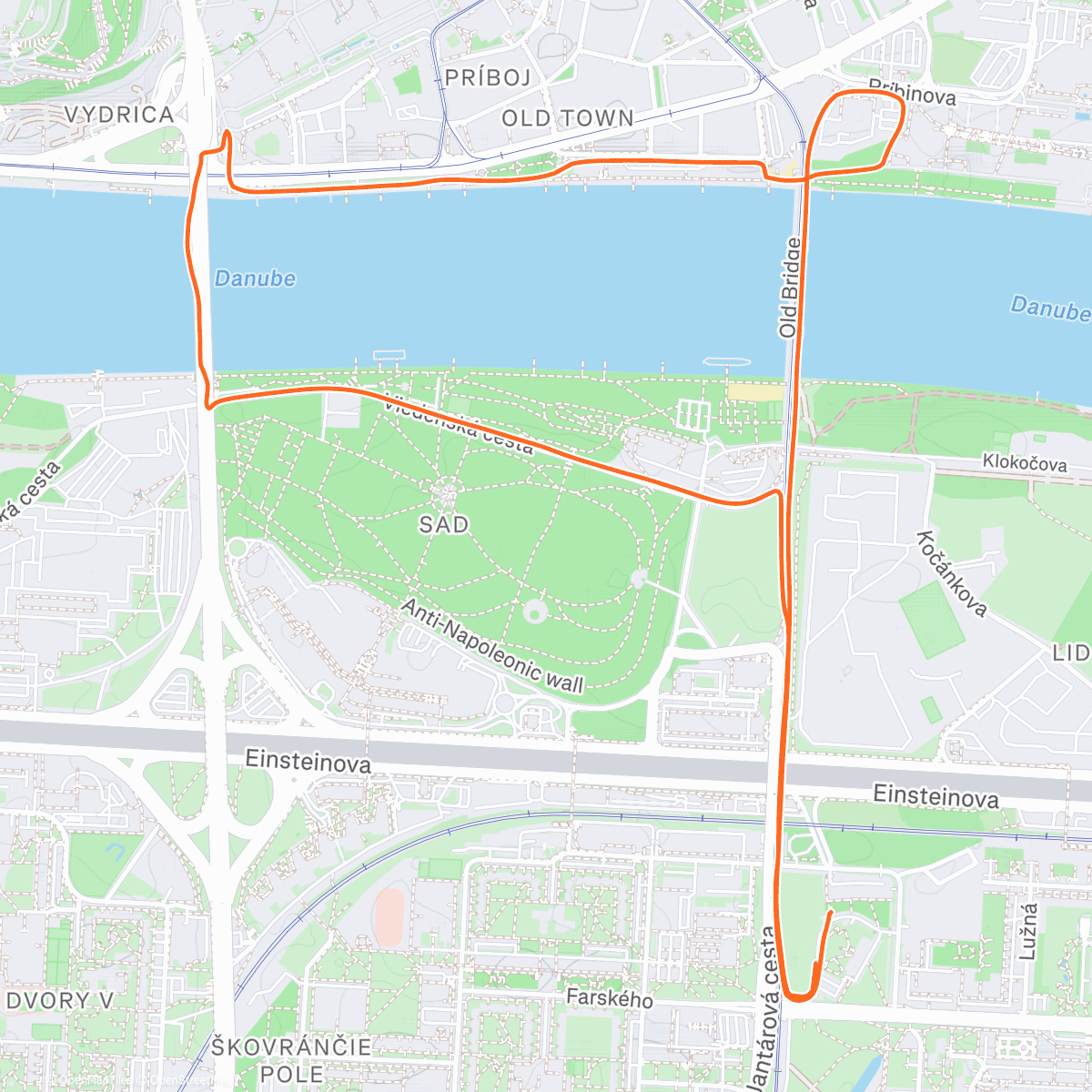 Map of the activity, Dnes nejak trápenko