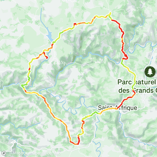 Carte de l'activité