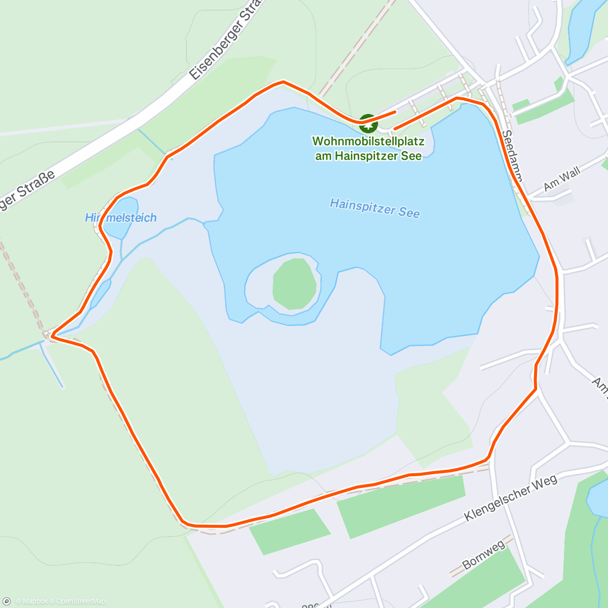 Map of the activity, Beine lockern