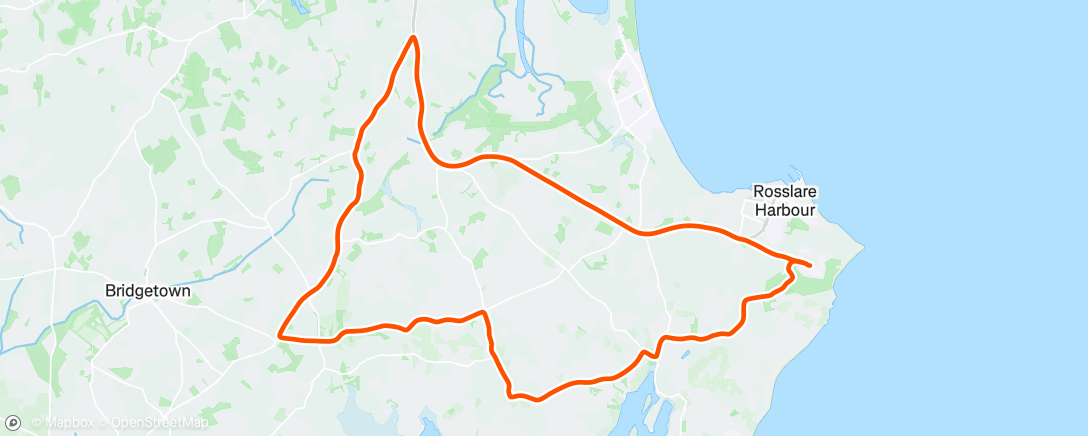 Map of the activity, Morning Ride