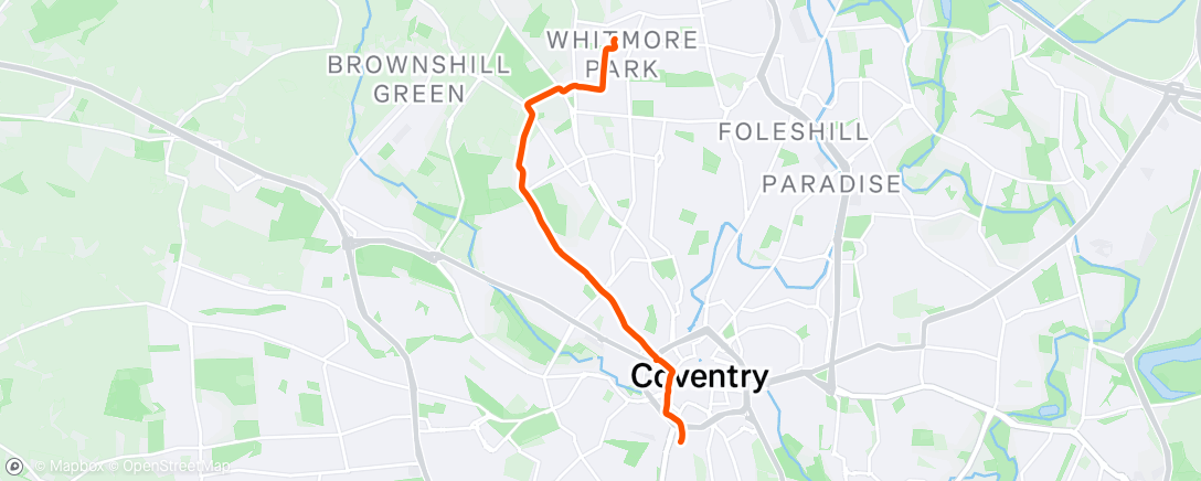 Map of the activity, To BWC