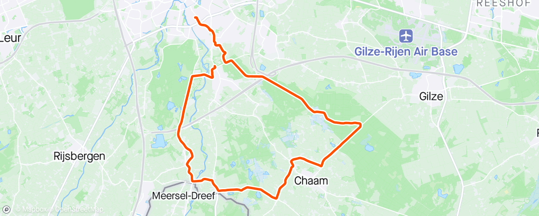 Map of the activity, Paris - Roubaix recon